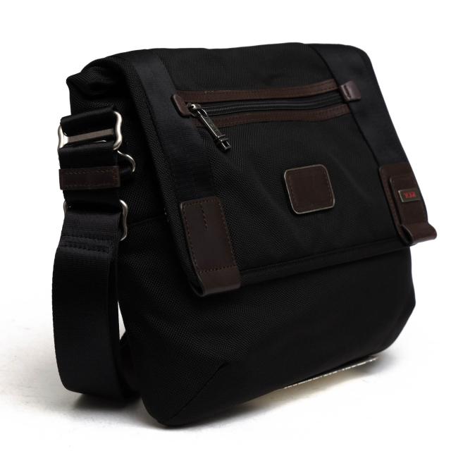 ○トゥミ TUMI FXTバリスティックナイロン ナパレザー ショルダー