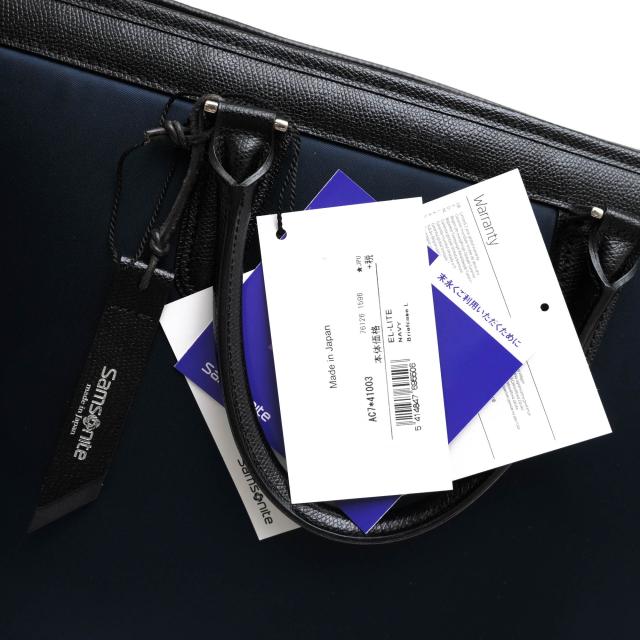 ○サムソナイト Samsonite 高強力ナイロン糸 ロービック 牛革 ビジネス 
