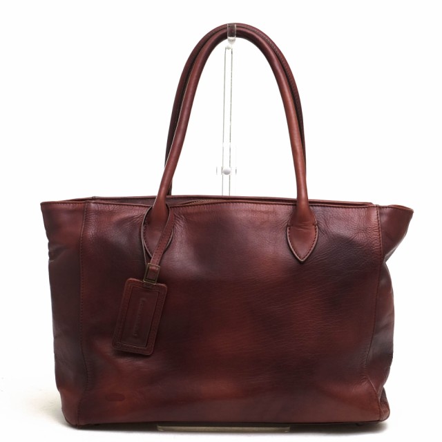 ○マザーハウス MOTHERHOUSE 牛革 トートバッグ MG12042 Antique Career Tote アンティーク キャリア トート  肩掛け ワンショルダ 中古の通販はau PAY マーケット - ブランディング | au PAY マーケット－通販サイト