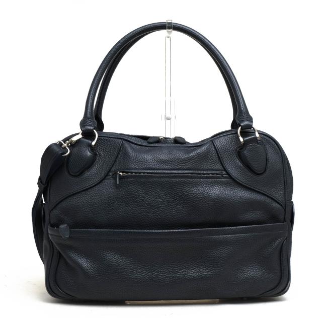 ○ガレリアント GALLERIANT ステアシュリンク革 クロームなめし トートバッグ GAS-3450 STUDENTE ステュデンテ シボ革 シュリンク  中古 ○ガレリアント GALLERIANT ステアシュリンク革 クロームなめし トート