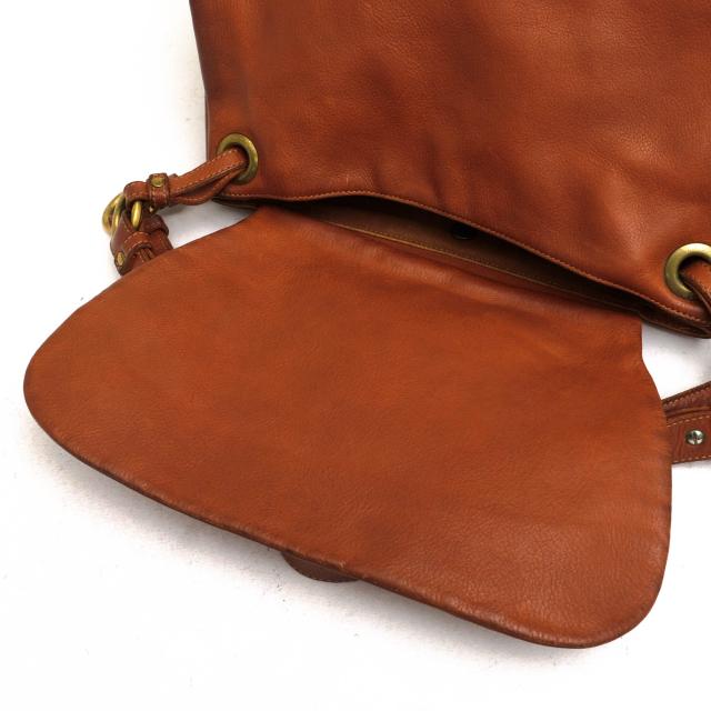 ○イルビゾンテ IL BISONTE ベジタブルタンニン鞣し牛革 トートバッグ