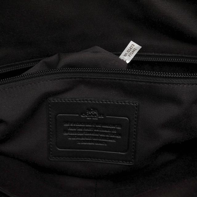 ○コーチ COACH トートバッグ F71441 ESSEX WOOL HELMET BAG エセックス ウール ヘルメット バッグ ブロックチェック柄 2WAY ショ 中古_8