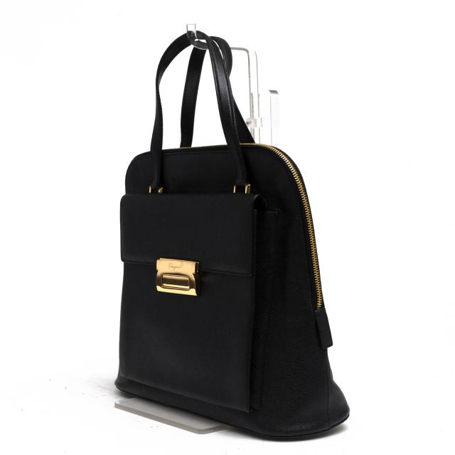 ○フェラガモ Salvatore Ferragamo 牛革 ハンドバッグ AQ-21 8740 ラウンドジップ 肩掛け ワンショルダーバッグ レディース 【中古 中古 ○フェラガモ Salvatore Ferragamo 牛革 ハンドバッグ AQ-21 8740