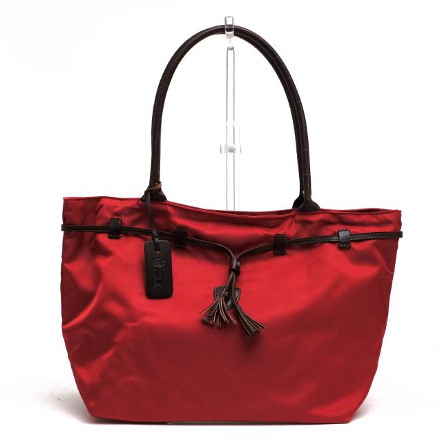 ○フェリージ Felisi 伊リモンタ社ナイロン バケッタレザー 牛革 ハンドバッグ 17-54-DS+OS 肩掛け ワンショルダーバッグ レディー 中古