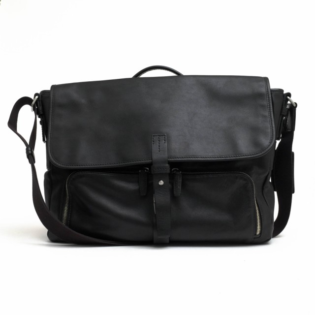 ○トゥミ TUMI 牛革 ビジネスバッグ 68170D Laredo Leather Jefferson Flap Messenger ジェファーソン フラップメッセンジャー フ 中古