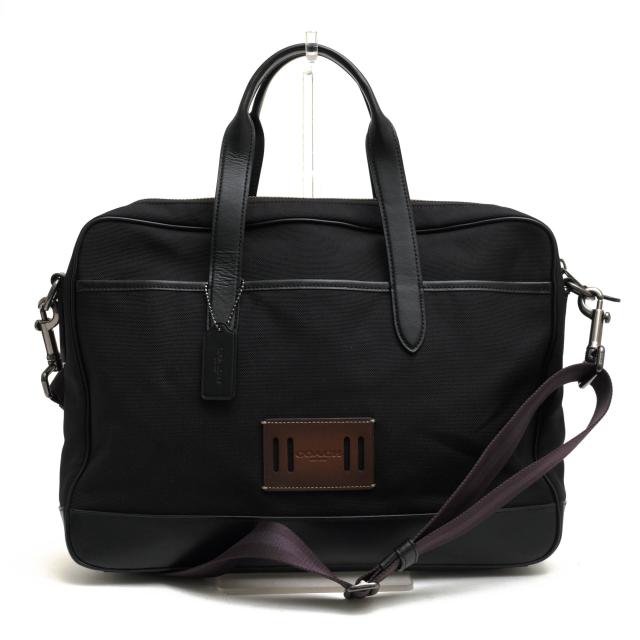 ○コーチ COACH コーデュラナイロン ビジネスバッグ F31277 Hamilton Bag In Cordura ハミルトン バッグ イン コーデュラ A4サイズ 中古