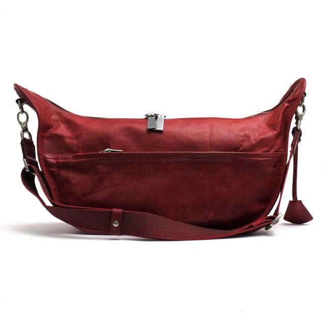 ○アニアリ aniary オイルドパラフィンレザー 牛革 ショルダーバッグ 10-03000 バルケッタ 迷彩・カモフラージュ柄 ボディバッグ   中古の通販は 25,087円