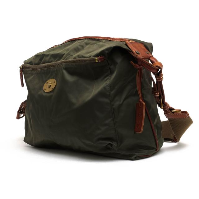 ○フェリージ Felisi 伊リモンタ社ナイロン バケッタレザー 牛革 ショルダーバッグ 07/38/DS クロスボディ メンズ 【中古】 中古