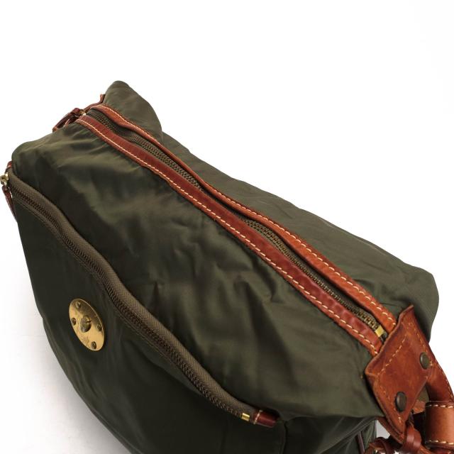 ○フェリージ Felisi 伊リモンタ社ナイロン バケッタレザー 牛革 ショルダーバッグ 07/38/DS クロスボディ メンズ 【中古】 中古