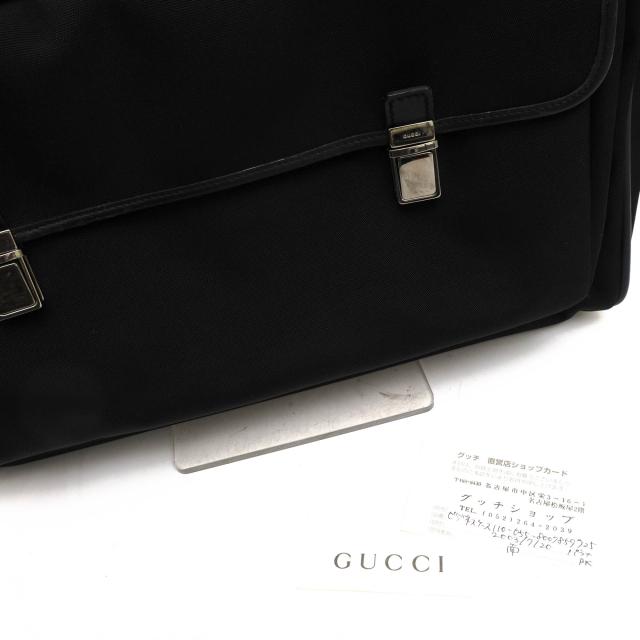 ○グッチ GUCCI ボストンバッグ オーバーナイトバッグ 一部牛革 ビジネスバッグ 108825 002058 メンズ 【中古】 中古_8