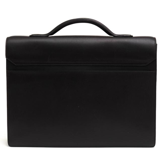 ○ダンヒル Dunhill グレインカウハイドレザー 牛革 ビジネスバッグ
