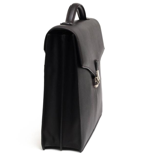 ○ダンヒル Dunhill グレインカウハイドレザー 牛革 ビジネスバッグ