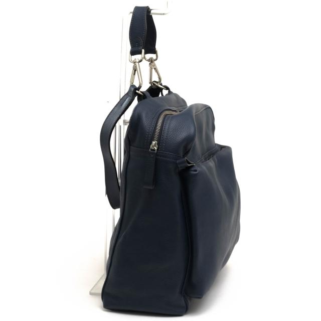 ○ダニエル＆ボブ Daniel＆Bob イドリス 牛革 トートバッグ BRISCOLA IDRIS 2WAY ショルダーバッグ シボ革 シュリンクレザー メン  中古_2