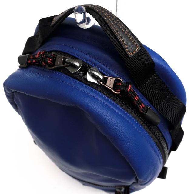 ○コーチ COACH ソフトグレインレザー 牛革 リュック 78830 Pacer Backpack With Coach Patch ペイサー コーチパッチ シボ革 シュ 中古_4