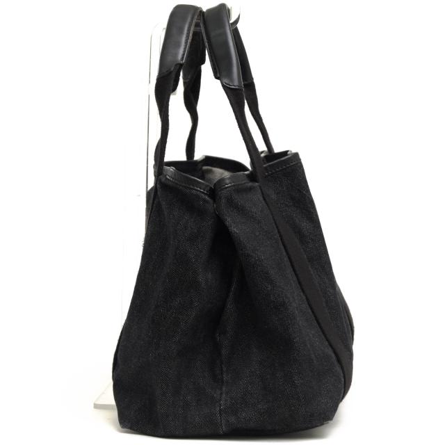 ○フェリージ Felisi 藍 INDIGO 一部牛革 トートバッグ 16/44/DW+A インディゴ染め ユニセックス 男女兼用 デニム レディース 【中 中古