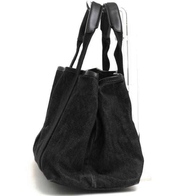 ○フェリージ Felisi 藍 INDIGO 一部牛革 トートバッグ 16/44/DW+A インディゴ染め ユニセックス 男女兼用 デニム レディース 【中 中古