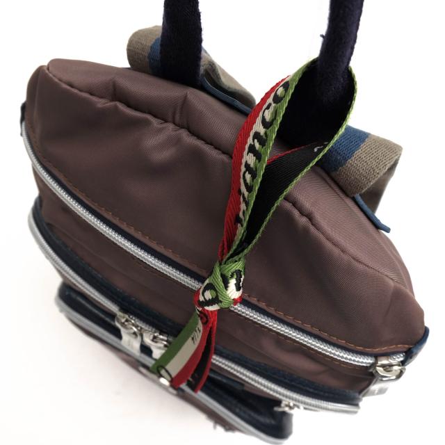 ○オロビアンコ orobianco 伊リモンタ社ナイロン 牛革 リュック GLORIOSO グロリオーゾ ビジネスリュック デイパック メンズ 【中  中古 ○オロビアンコ orobianco 伊リモンタ社ナイロン 牛革 リュック