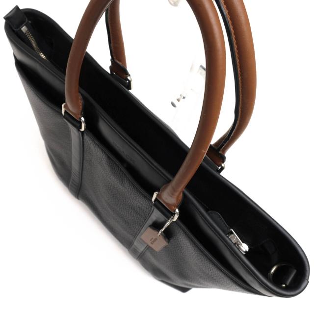 ✨極美品✨ COACH F55410 ペリー ビジネストートバッグ ○コーチ COACH ペブルドレザー 牛革 トートバッグ F55410 PERRY