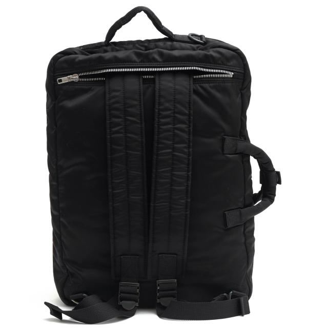 ○ポーター 吉田カバン PORTER ナイロンツイル ポリエステル綿ボンディング加工 ビジネスバッグ 622-79308 TANKER BRIEFCASE タン 中古_1