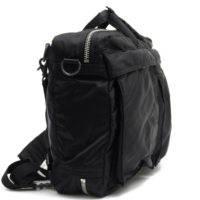 ○ポーター 吉田カバン PORTER ナイロンツイル ポリエステル綿ボンディング加工 ビジネスバッグ 622-79308 TANKER BRIEFCASE タン 中古_2