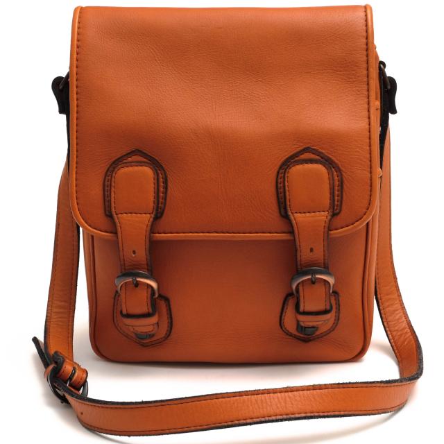 ○ポーター 吉田カバン PORTER 牛ステア クローム鞣し グローブ調 ショルダーバッグ 206-02584 BARON SHOULDER BAG バロン フラッ  中古