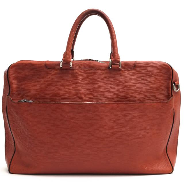 ○アニアリ aniary ウェーブレザー Wave Leather 牛革 ビジネスバッグ 16-01001 A4サイズ収納可 迷彩・カモフラージュ柄 メンズ 【 中古