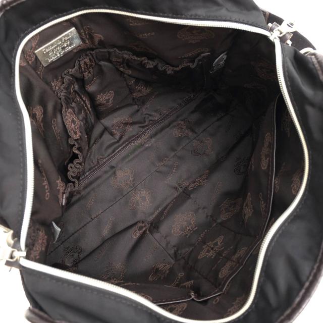 ○オロビアンコ orobianco 伊リモンタ社ナイロン 牛革 ビジネスバッグ