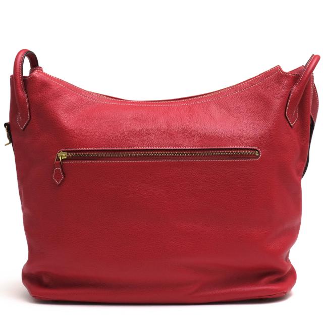 ○シセイ Cisei カーフ 牛革 LINDOS リンドス ショルダーバッグ 942 LD シボ革 シュリンクレザー メンズ 【中古】 中古