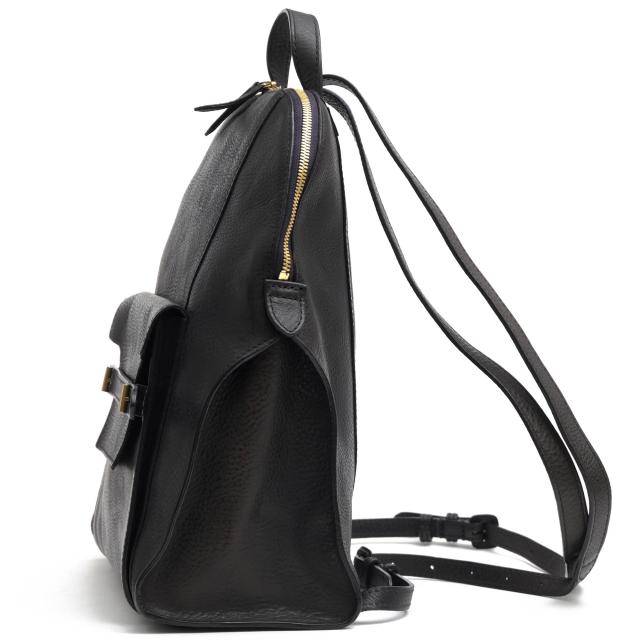 ○ゲンテン genten ミネルバボックス 牛革 リュック 41554 Tosca Noble トスカノーブル ベジタブルタンニン鞣し シボ革 シュリンク 中古_3