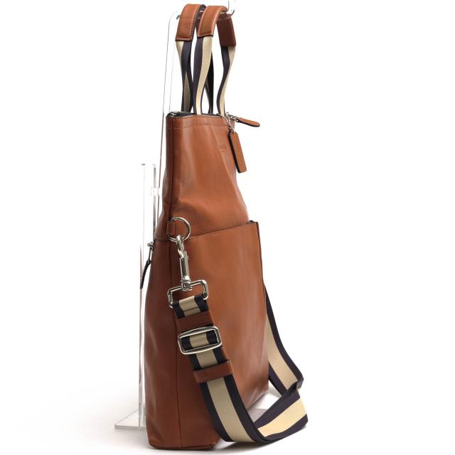 ○コーチ COACH 牛革 トートバッグ F71722 FOLDOVER TOTE IN SMOOTH
