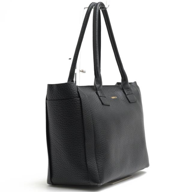 ○フルラ FURLA 牛革 トートバッグ CAPRICCIO TOTE カプリッチョ シボ革 シュリンクレザー レディース 【中古】 中古_2