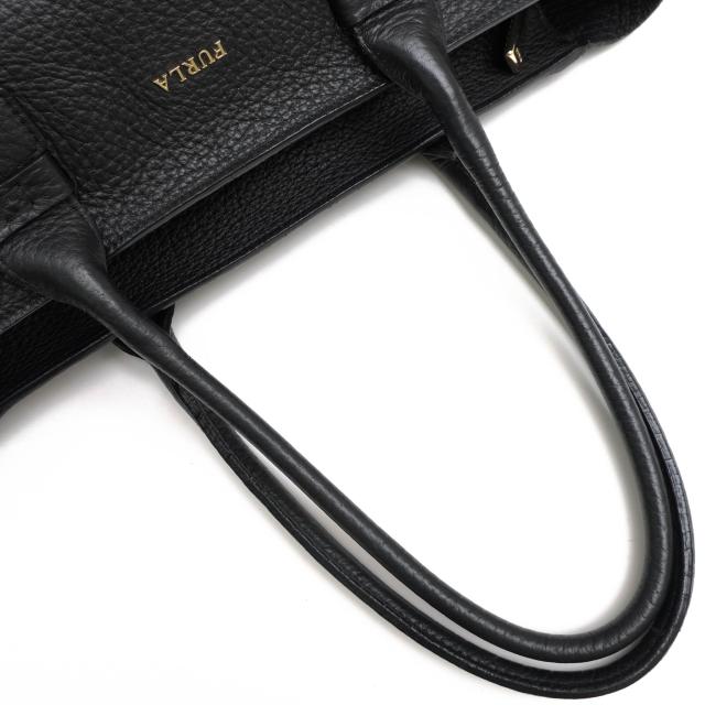 ○フルラ FURLA 牛革 トートバッグ CAPRICCIO TOTE カプリッチョ シボ