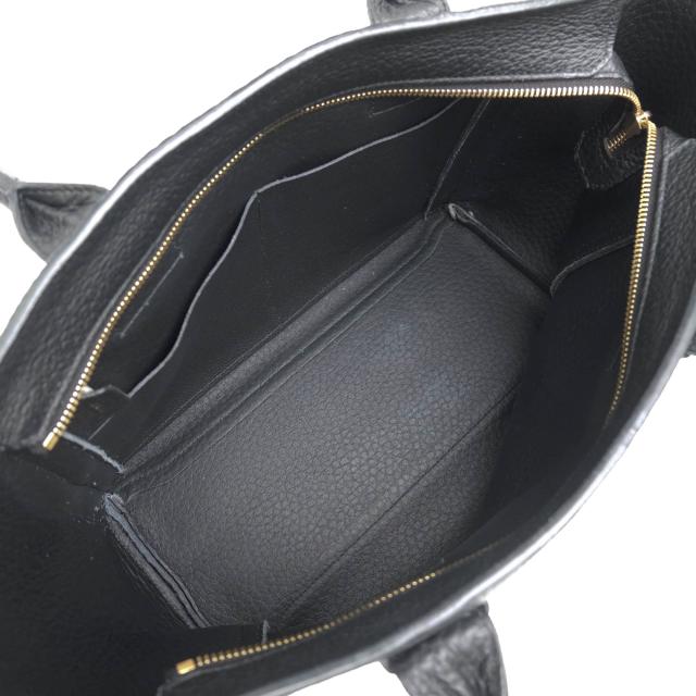 ○フルラ FURLA 牛革 トートバッグ CAPRICCIO TOTE カプリッチョ シボ革 シュリンクレザー レディース 【中古】 中古_7