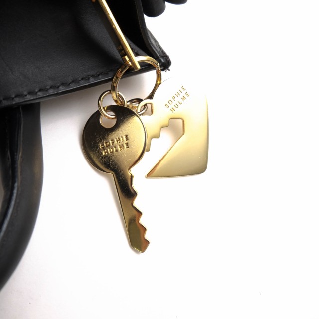 ○ソフィーヒュルム Sophie Hulme 牛革 Hearts ハンドバッグ Albion