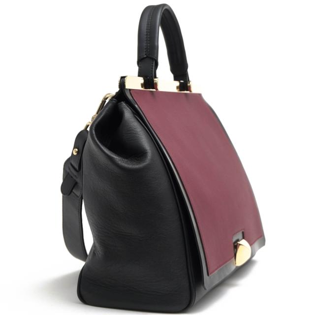 ○フルラ FURLA 牛革 トートバッグ CORTINA コルティナ フラップ式