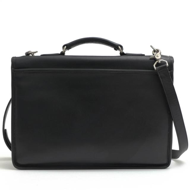 1円 □ コーチ 2WAYビジネスバッグ グラブタンレザー ブラウン系