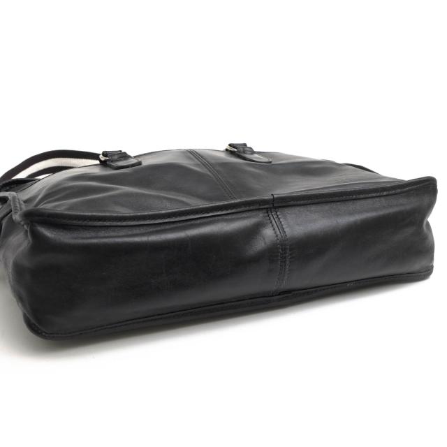 ○タスティング TUSTING Shoe Leather シューレザー 牛革 ビジネスバッグ Hargrave Brief ナチュラルワックス仕上げ 2WAY ショルダ 中古_5