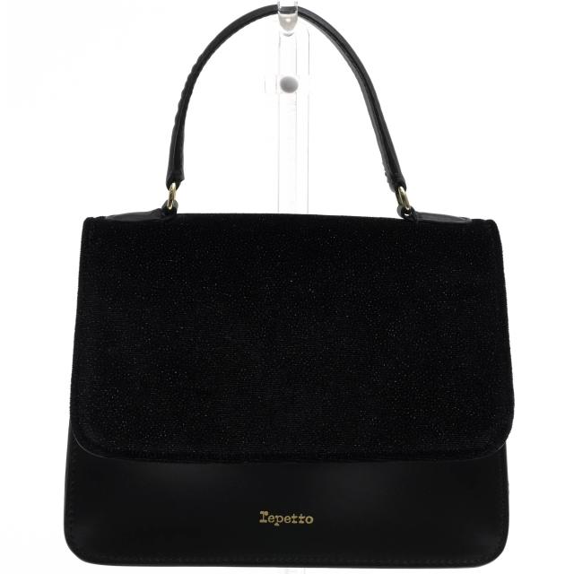 ○レペット Repetto 牛革 ハンドバッグ Chorus Petit Cartable Main フラップ式 フォーマルバッグ 冠婚葬祭 レディース 【中古】 中古の通販は
