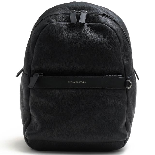 ○マイケルコース Michael Kors ペブルドレザー 牛革 リュック 33S9XGYB8L Greyson Pebble Leather Backpack グレイソン A4サイズ  中古