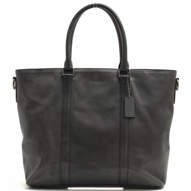 ○コーチ COACH スポーツカーフ 牛革 トートバッグ 24772 メトロポリタン Metropolitan tote メンズ 【中古】 中古