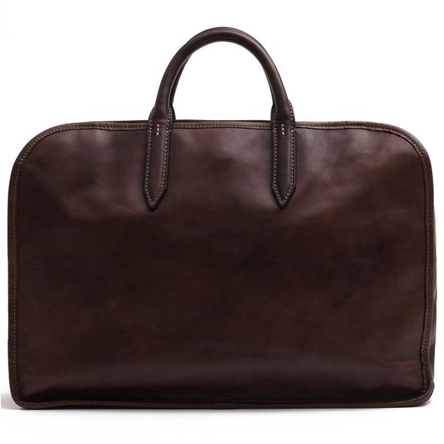 ○アニアリ aniary アイディアルヌメレザー 牛革 ビジネスバッグ ANS100 ヌメレザー ブリーフバッグ 迷彩・カモフラージュ柄 シボ  中古の通販はビジネスバッグ