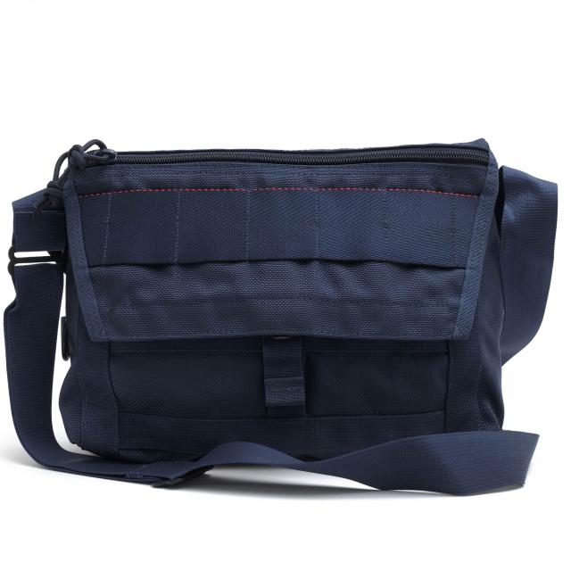 ○ブリーフィング BRIEFING BEAMS PLUS別注 コーデュラナイロン ショルダーバッグ Fleet Messenger Bag メッセンジャーバッグ メン 中古