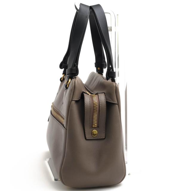 ○マルニ MARNI 牛革 ハンドバッグ サッチェルバッグ ミニボストン レディース 【中古】 中古_3