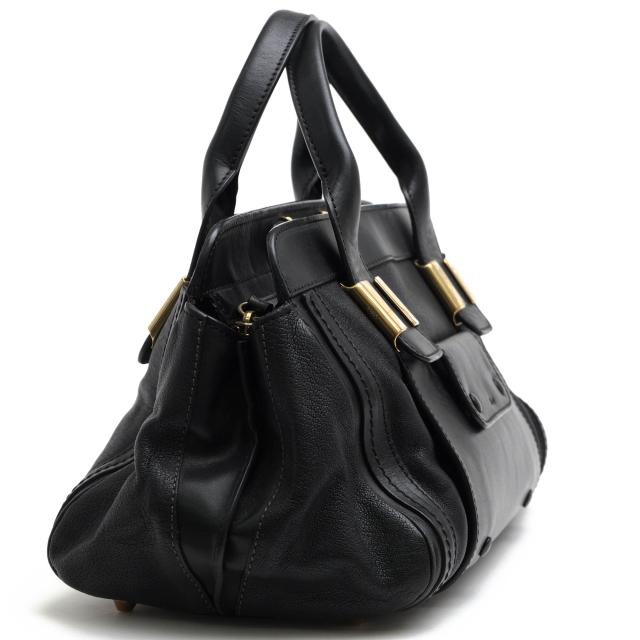 ○クロエ Chloe カーフ 牛革 ハンドバッグ Little Alice リトル アリス  