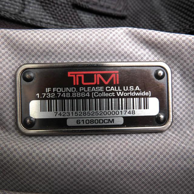 ○トゥミ TUMI 一部牛革 リュック 61080DCM DALSTON RIDLEY ROLL TOP