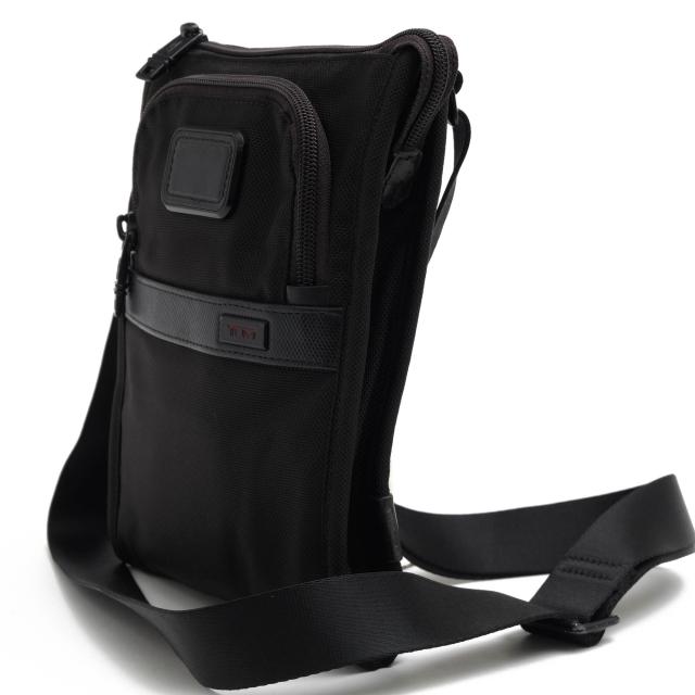 ○トゥミ TUMI バリスティックナイロン ナパレザー 牛革 ショルダーバッグ 022110D2 POCKET BAG SMALL ショルダーポーチ メンズ 【 中古_3