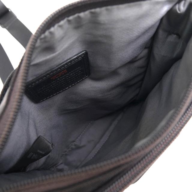 ○トゥミ TUMI バリスティックナイロン ナパレザー 牛革 ショルダーバッグ 022110D2 POCKET BAG SMALL ショルダーポーチ メンズ 【 中古_6