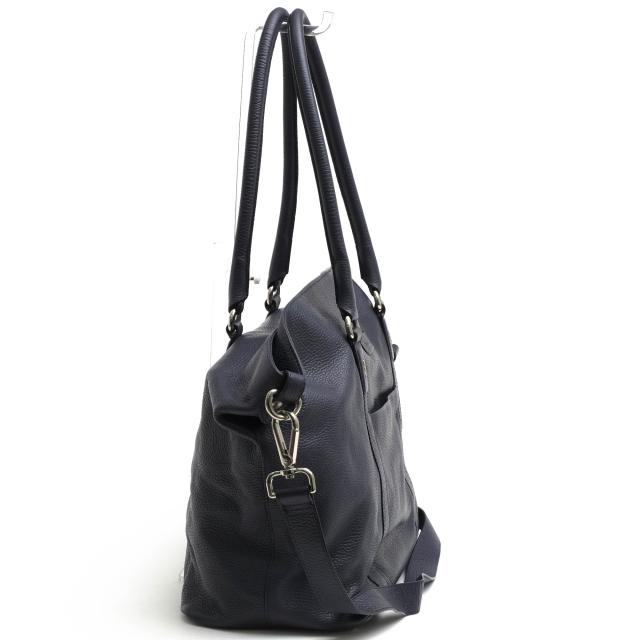 ○ザネラート ZANELLATO 牛革 カーフ トートバッグ NEW BACARIN LINEA CLASSIC MARCAPUNTO ニューバカリン マルカプント B4サイズ 中古_2