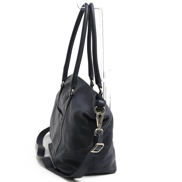 ○ザネラート ZANELLATO 牛革 カーフ トートバッグ NEW BACARIN LINEA CLASSIC MARCAPUNTO ニューバカリン マルカプント B4サイズ 中古_3