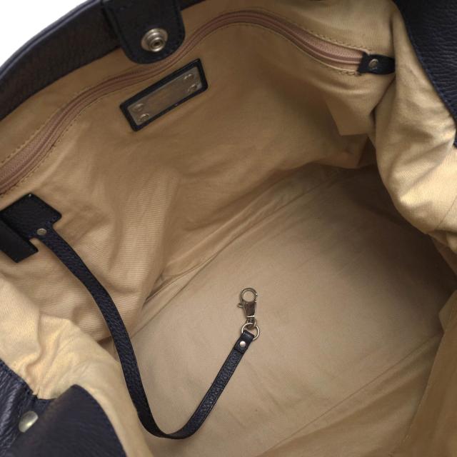 ○ザネラート ZANELLATO 牛革 カーフ トートバッグ NEW BACARIN LINEA CLASSIC MARCAPUNTO ニューバカリン マルカプント B4サイズ 中古_7